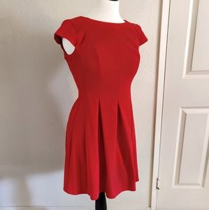 Dress Barn classic red dress